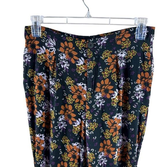 Free People Can't Take My Eyes Off Of You High Rise Floral Flare Pants Small - Picture 3 of 13